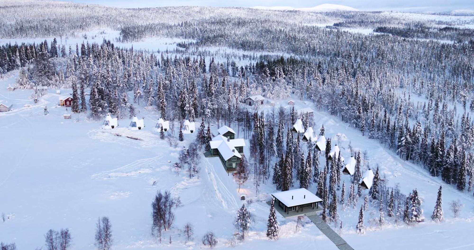 Nivunki Village Муонио Экстерьер фото